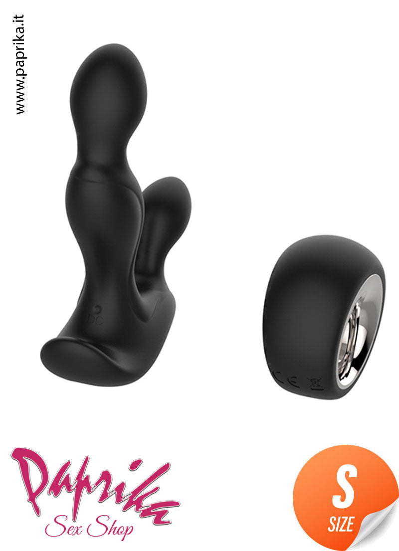 Vibratore Prostatico 9 cm Ø 27 Telecomandato Silicone 7 Velocità