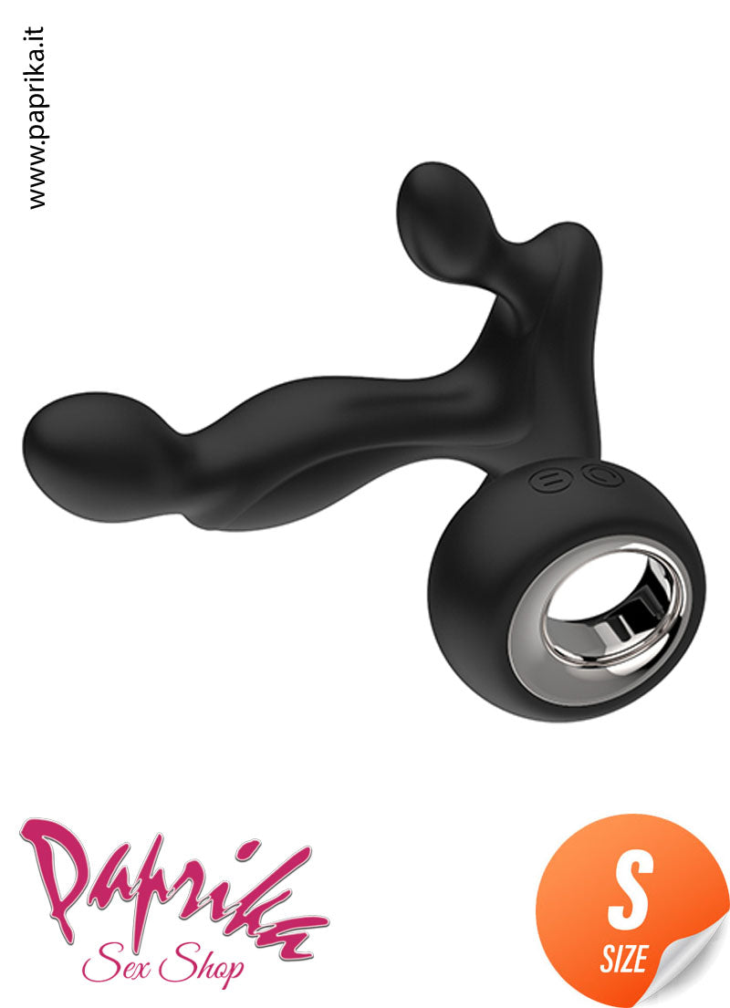 Vibratore Prostatico 9 cm Ø 27 Telecomandato Silicone 7 Velocità
