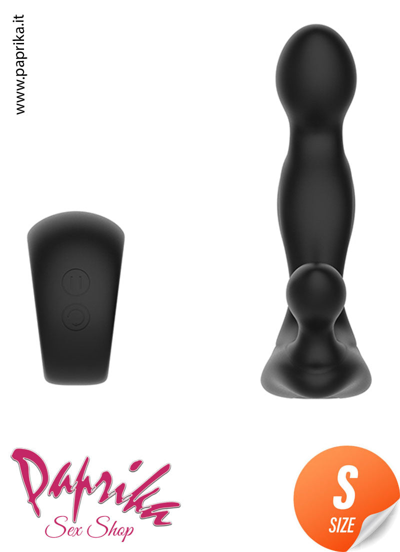 Vibratore Prostatico 9 cm Ø 27 Telecomandato Silicone 7 Velocità