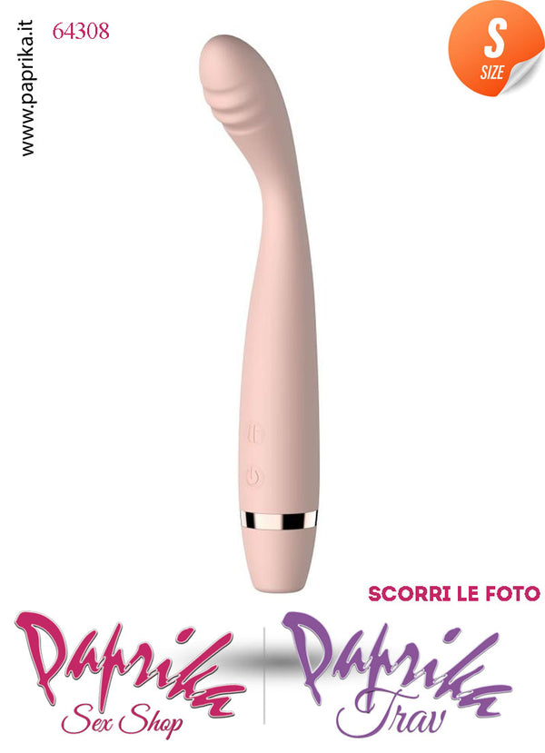 Vibratore Punto G 8 Velocità + 3 Movimenti Ø 23 Silicone