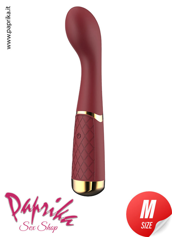 Vibratore Punto G Silicone 19 cm Ø 36 Piegato Sagomato 10 Velocità