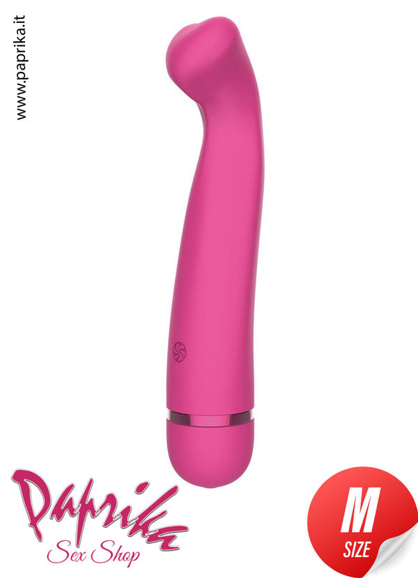Vibratore Punto G Cuore Stimolatore Clitorideo 14 cm Ø 30 Silicone