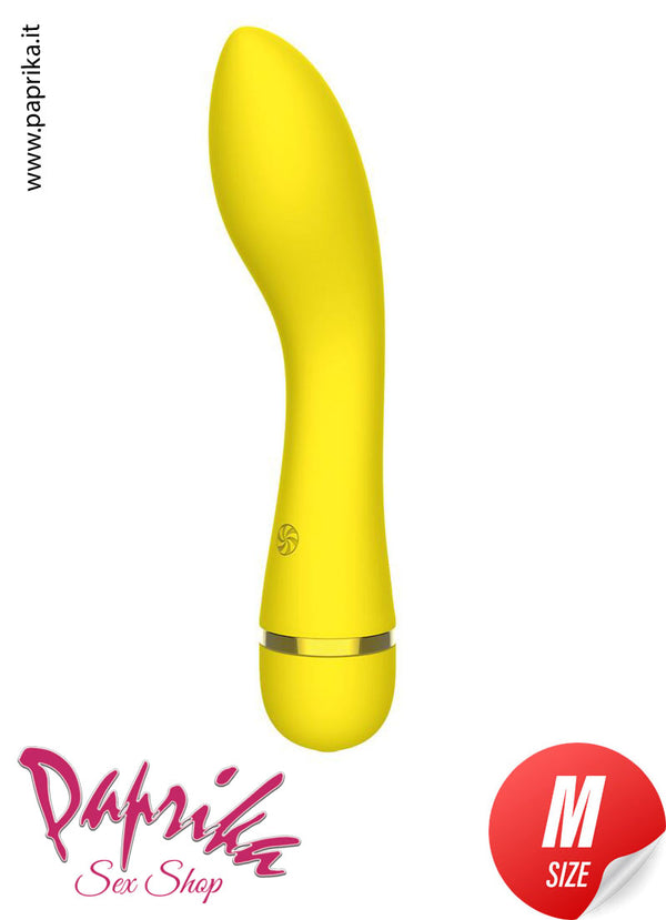 Vibratore Punto G Piegato Stimolatore Clitorideo 13 cm Ø 35 Silicone