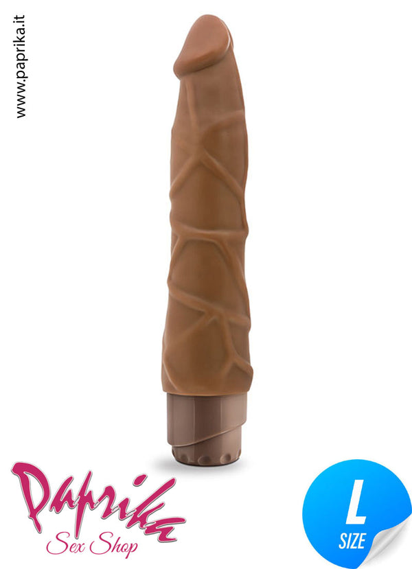 Vibratore Fallo Anatomico Unisex Pvc Realistico 19 cm Ø 37