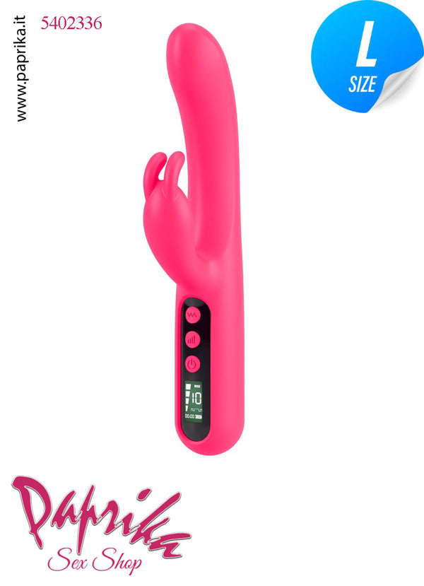 Rabbit Vibratore Clitoride Vagina 4 x 10 Velocità Ø 35 Silicone Punto G