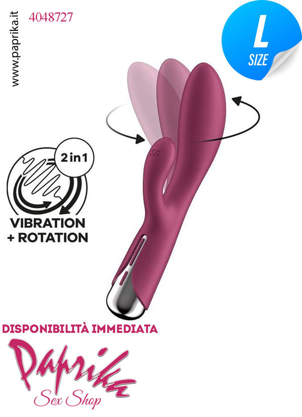 Rabbit Rotante 5 Velocità Vibrazione Vaginale 12 Velocità Ø 40 Punto G