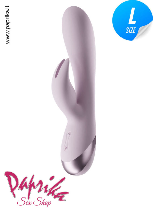 Rabbit Vibratore 10 Funzioni Ø 37 Orecchie Morbide Flessibili