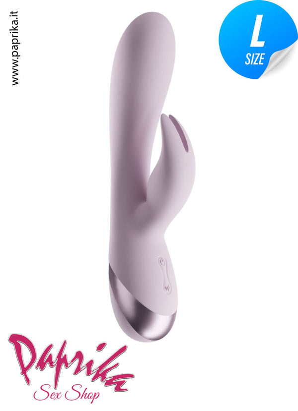 Rabbit Vibratore 10 Funzioni Ø 37 Orecchie Morbide Flessibili