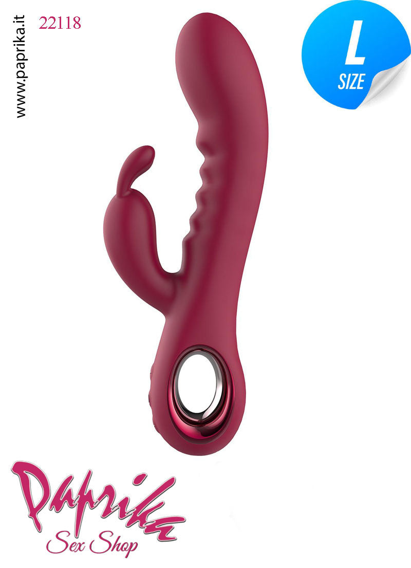 Rabbit Vibratore Clitoride Vagina 5 + 5 Velocità Ø 40 Silicone Punto G