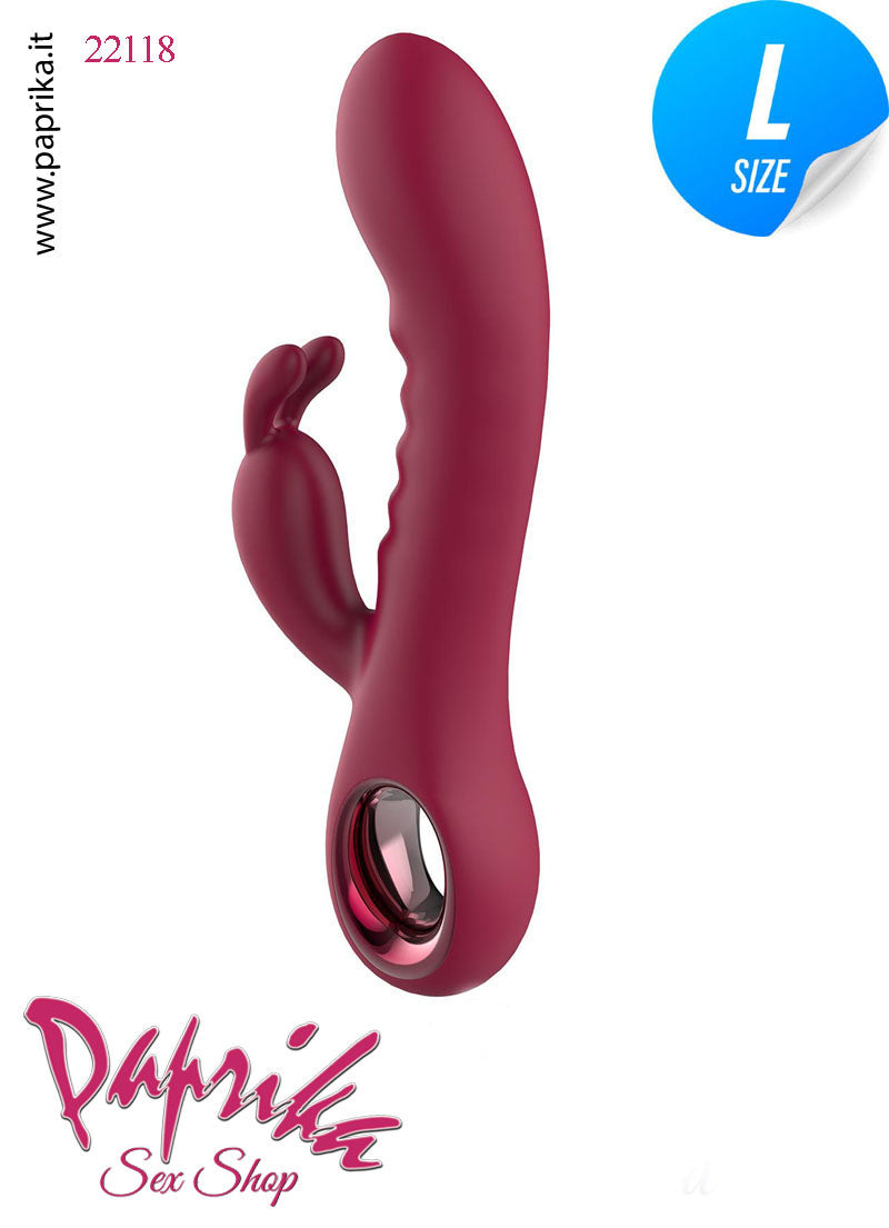 Rabbit Vibratore Clitoride Vagina 5 + 5 Velocità Ø 40 Silicone Punto G