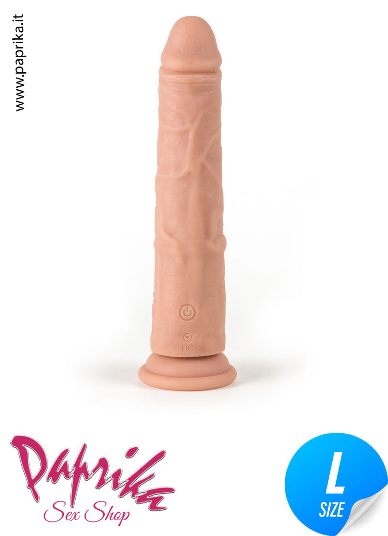 Vibratore Rotante Ventosa Telecomandato Silicone 19 cm Ø 40