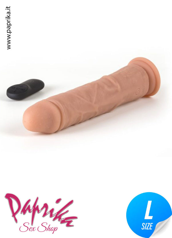 Vibratore Rotante Ventosa Telecomandato Silicone 21 cm Ø 45