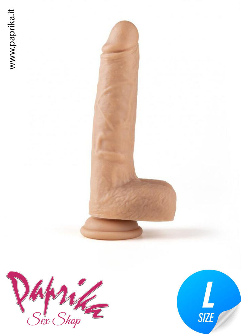 Fallo Rotante e Vibrante Ventosa Telecomandato Silicone 19 cm Ø 41