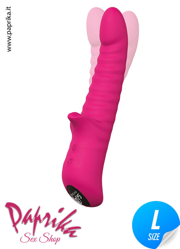 Vibratore Design Rotante e Vibrante 9 + 9 Velocità Ø 37 mm