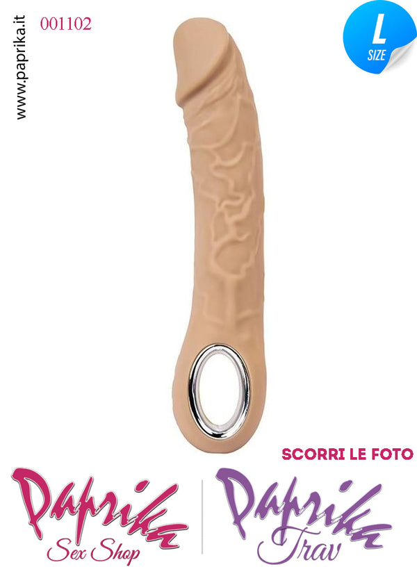 Vibratore Silicone Unisex Venature Risaldabile 10 Velocità 18 cm Ø 44
