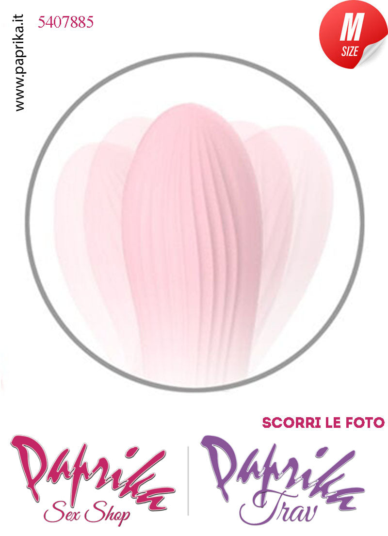 Vibratore Design Silicone Rosa Punto G 10 Velocità 15/20 cm Ø 33