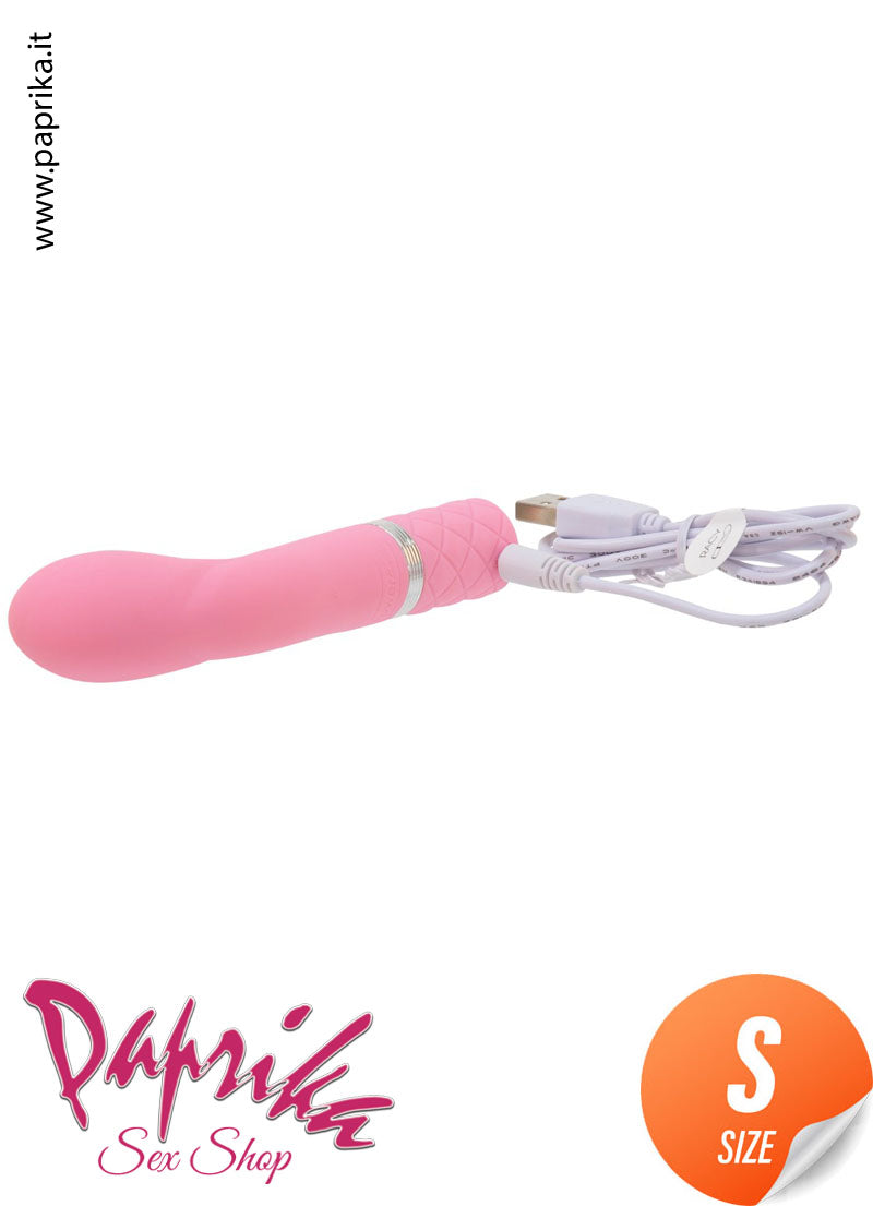 Vibratore Punto G Design Silicone Piccolo 9 Cm Punta Ø 26 Swarovski ®