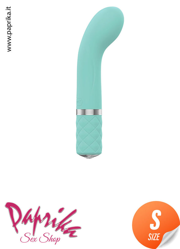 Vibratore Punto G Design Silicone Piccolo 9 Cm Punta Ø 26 Swarovski ®