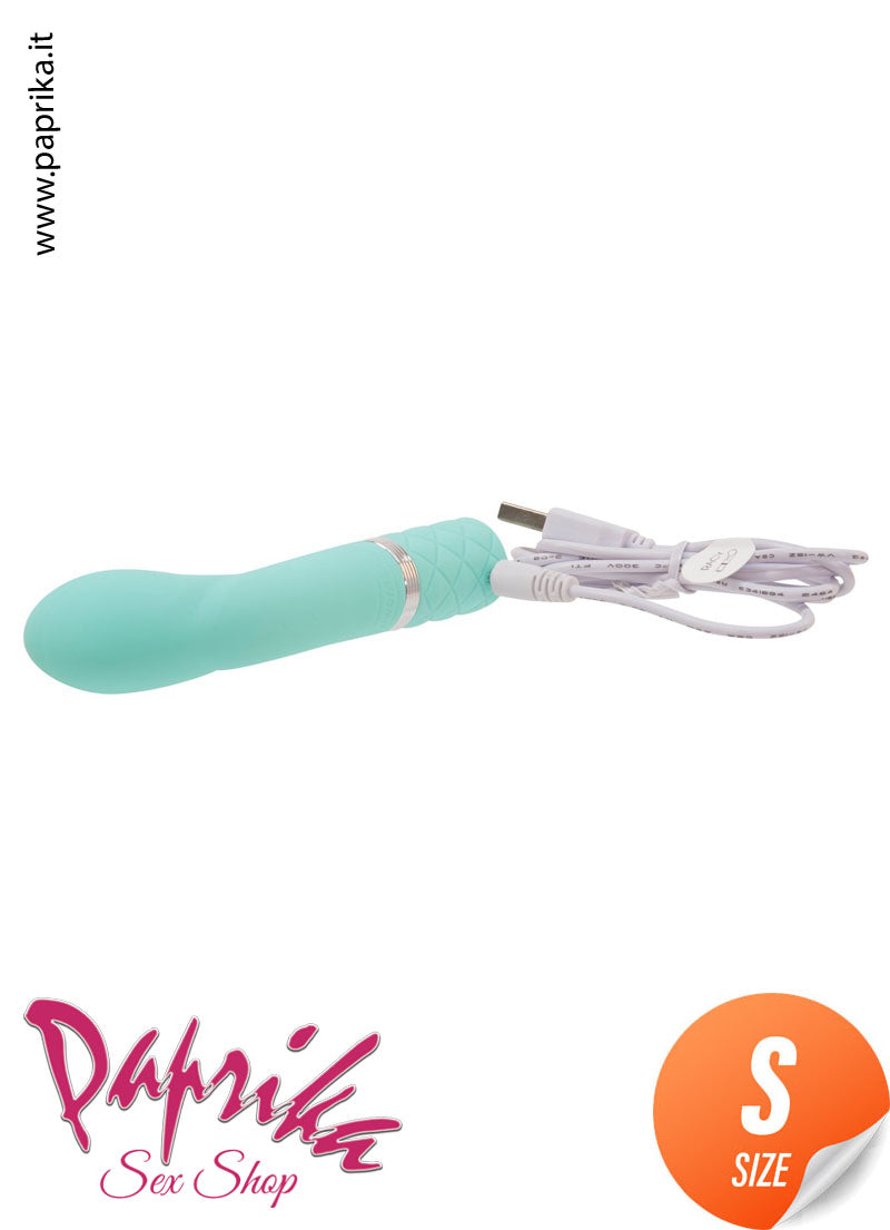 Vibratore Punto G Design Silicone Piccolo 9 Cm Punta Ø 26 Swarovski ®