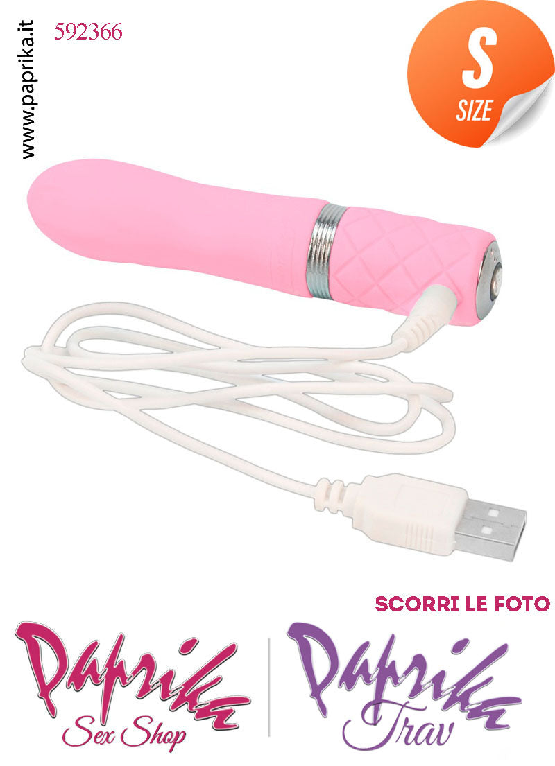 Stimolatore Clitorideo Vibratore Vaginale Silicone Swarovski i ®