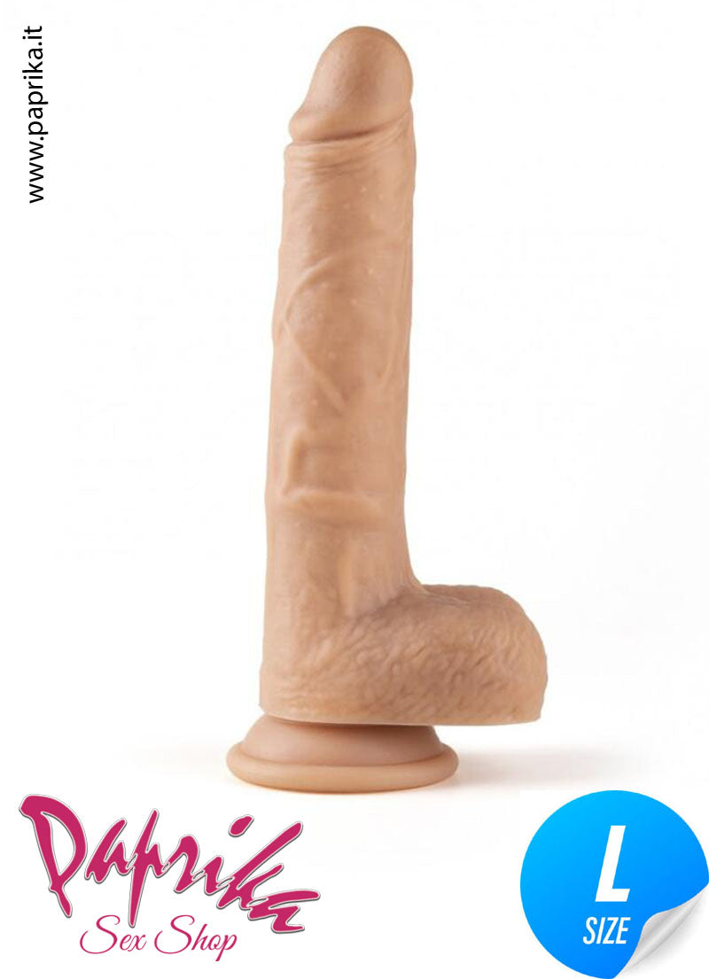 Fallo Su e Giù Vibrante Ventosa Telecomandato Silicone 21 cm Ø 45