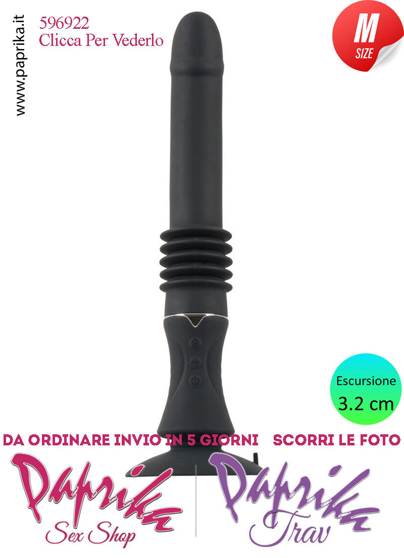 Vibratore & Su e Giù 3.2 cm Fucking Machine Portatile Ventosa Fissa
