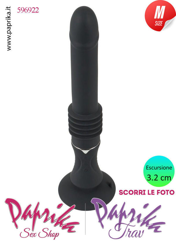 Vibratore & Su e Giù 3.2 cm Fucking Machine Portatile Ventosa Fissa