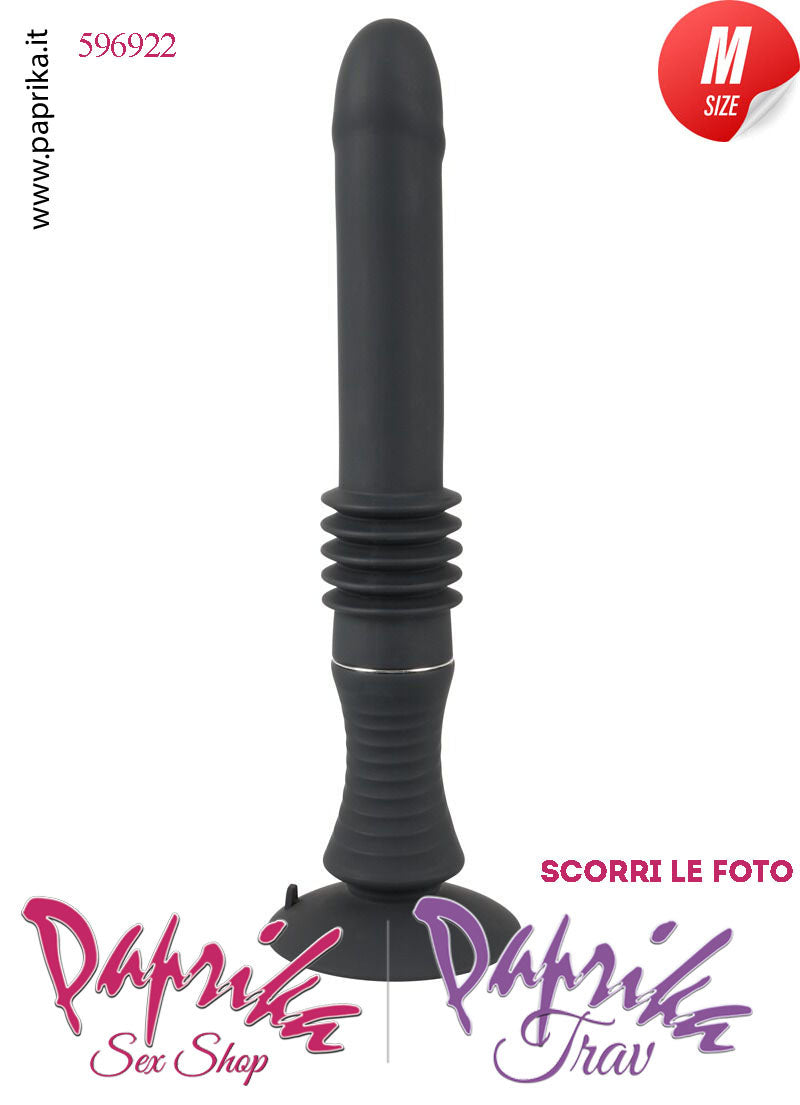 Vibratore & Su e Giù 3.2 cm Fucking Machine Portatile Ventosa Fissa
