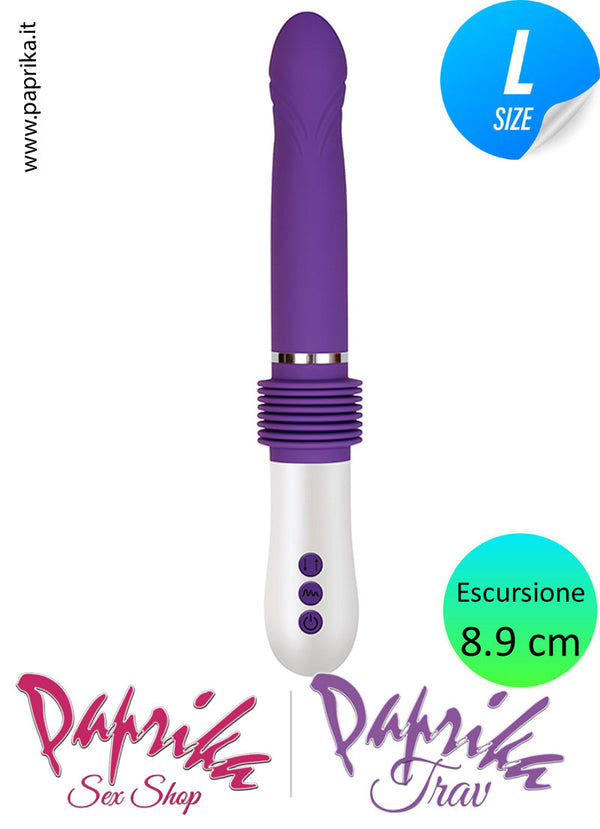 Vibratore & Su e Giù 8.9 cm Ventosa Fucking Machine Portatile