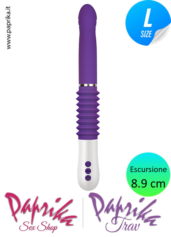 Vibratore & Su e Giù 8.9 cm Ventosa Fucking Machine Portatile