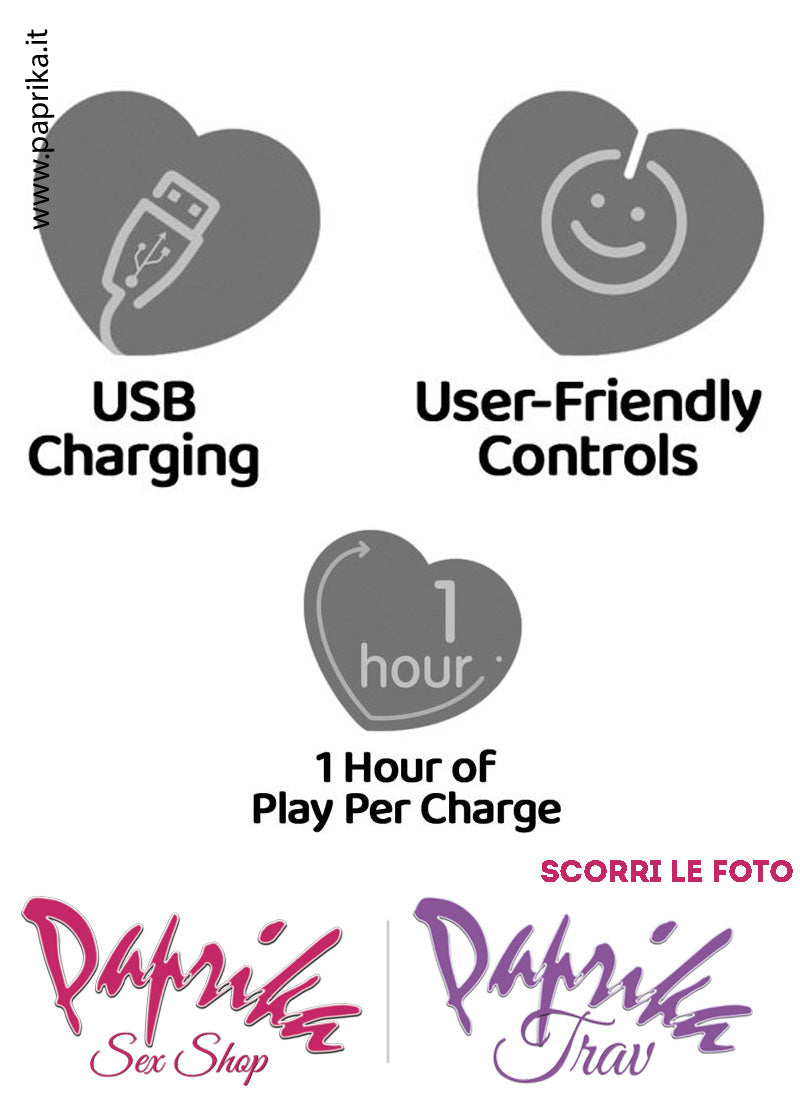 Unicorno Vibratore Clitoride Tocco Tapping Silicone 10 Velocità