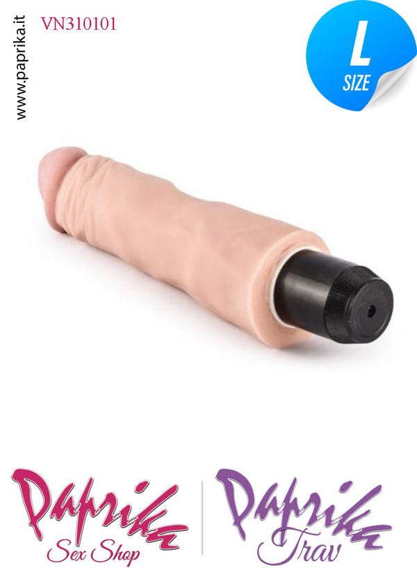 Vibratore Anatomico Tpe Morbido Flessibile Velocità Regolabili 19 cm Ø 41