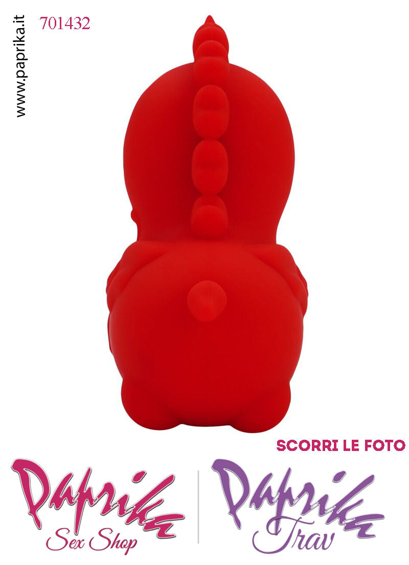 Unicorno Vibratore Clitoride Tocco Tapping Lingua Silicone 10 Velocità
