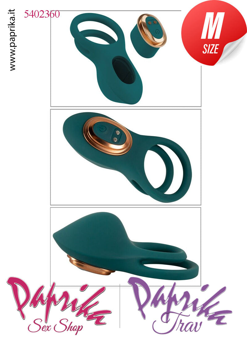 Set 4 Stimolazioni Vaginale Anale Clitoride Anello Maschile 1 Motore Telecomando