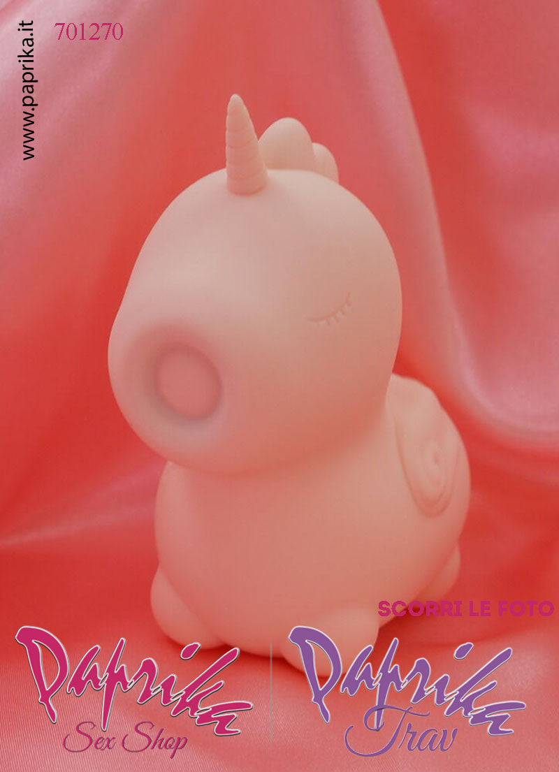 Unicorno Vibratore Clitoride Tocco Tapping Silicone 10 Velocità