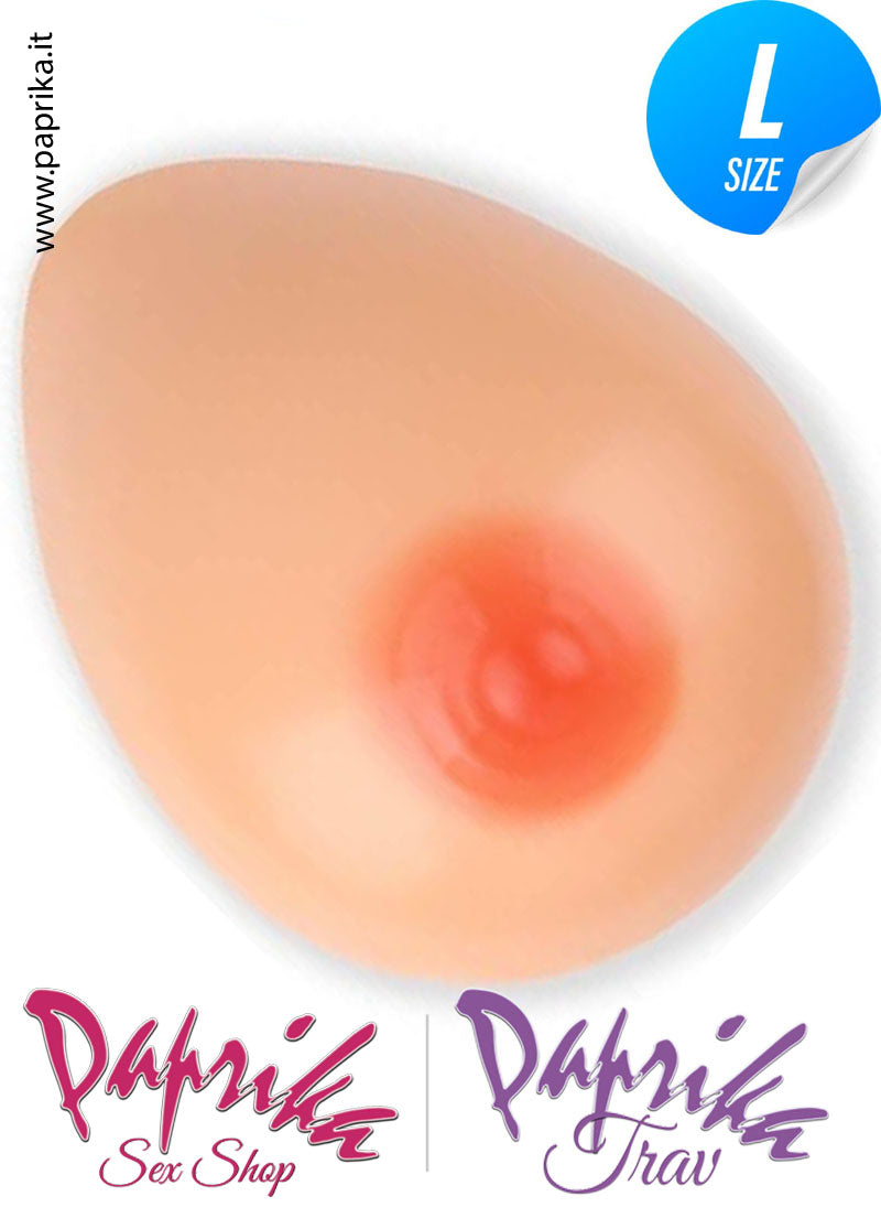 Seni Silicone Adesivi 6^ Piena Goccia Colore Naturale Capezzolo Rosa