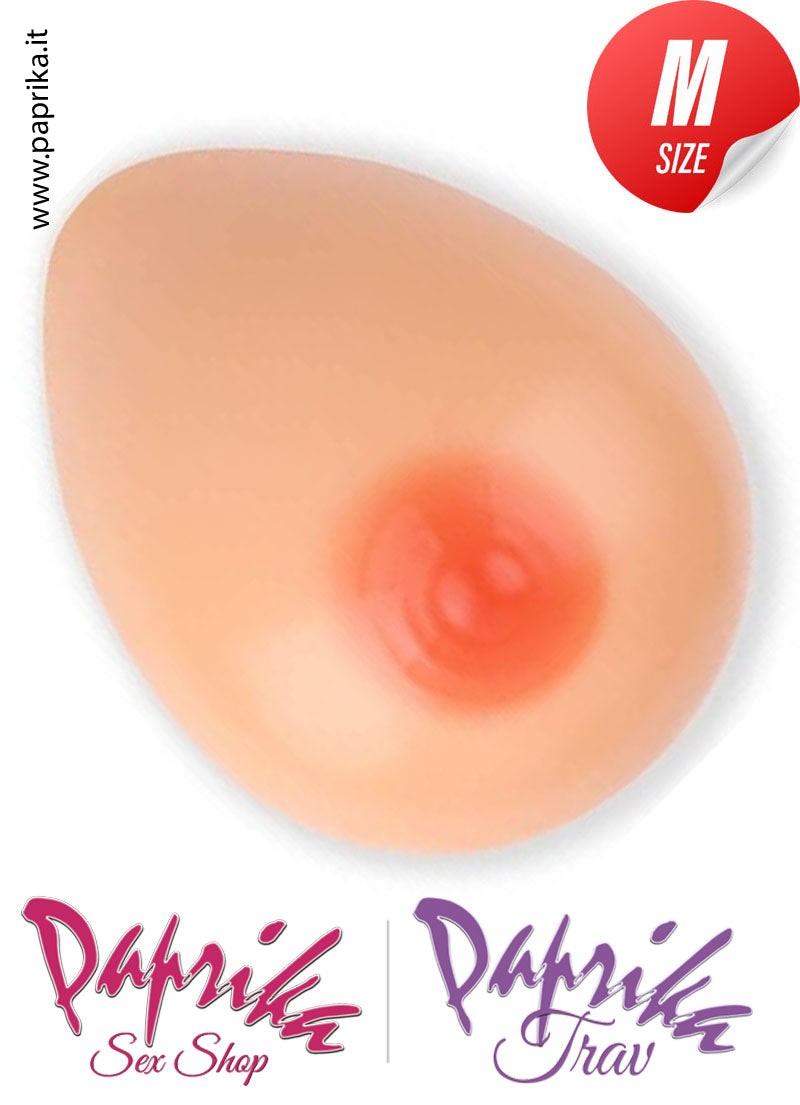 Seni Silicone Adesivi 5^ Piena Goccia Colore Naturale Capezzolo Rosa