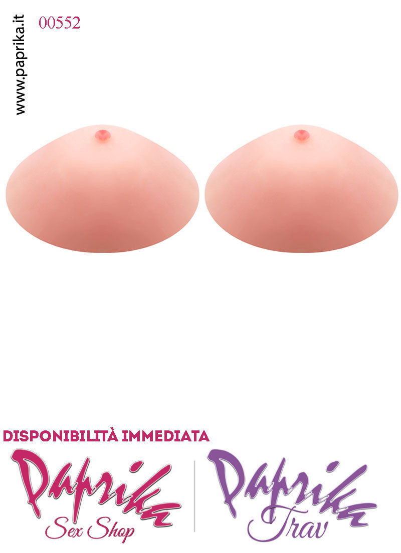 Seni Silicone Piccoli Imbottiture Non Adesivi 3^ Capezzoli Evidenza