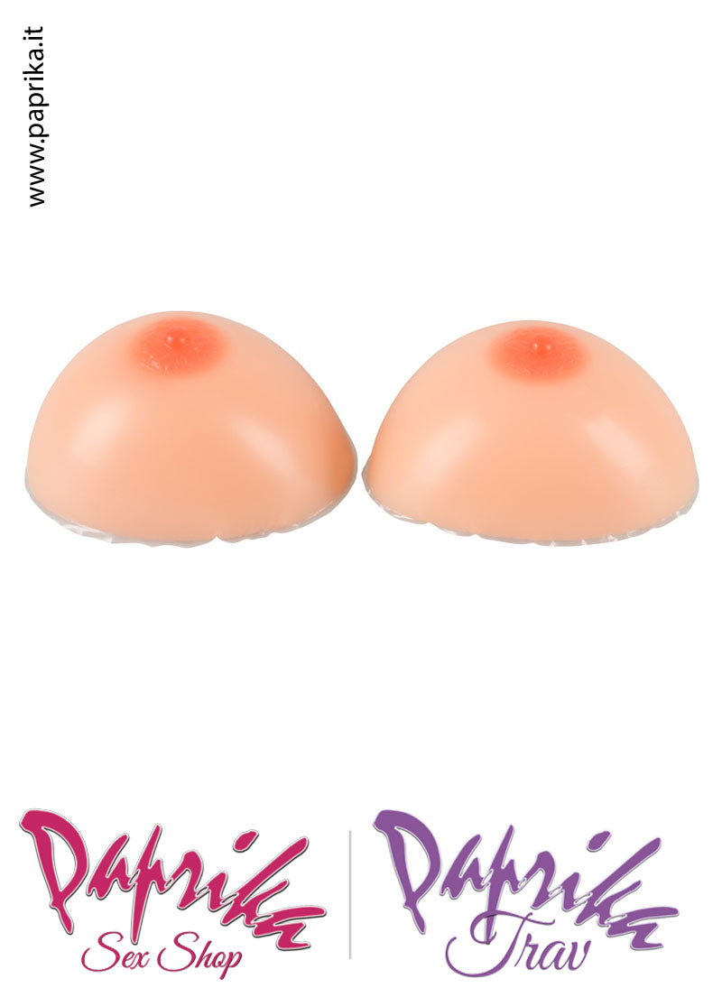 Seni Silicone Non Adesivi 7^ Triangolari Capezzolo Rosa