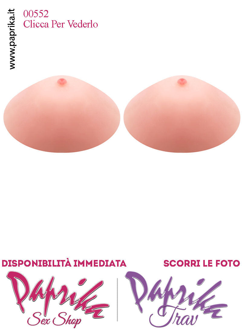 Seni Silicone Piccoli Imbottiture Non Adesivi 3^ Capezzoli Evidenza