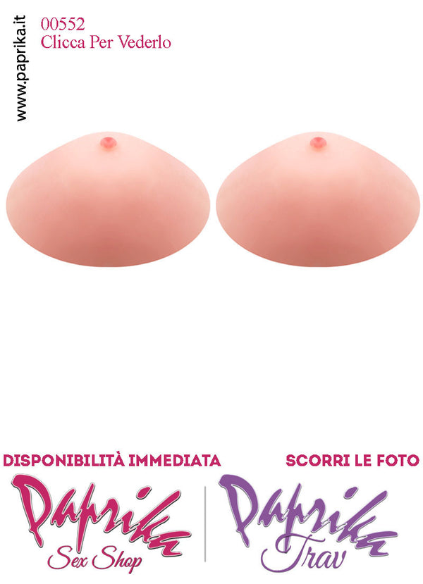 Seni Silicone Piccoli Imbottiture Non Adesivi 3^ Capezzoli Evidenza