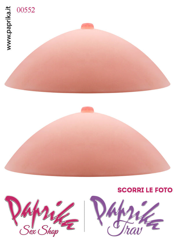 Seni Silicone Piccoli Imbottiture Non Adesivi 3^ Capezzoli Evidenza