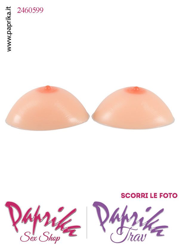 Seni Silicone Non Adesivi 5^ Triangolari Capezzolo Rosa