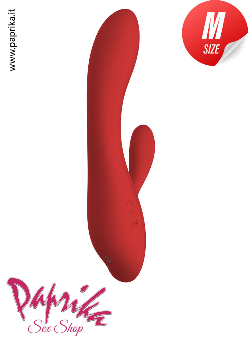 Rabbit Vibratore Silicone 7 + 3 Velocità Ø 34 Stimolatore Tondo