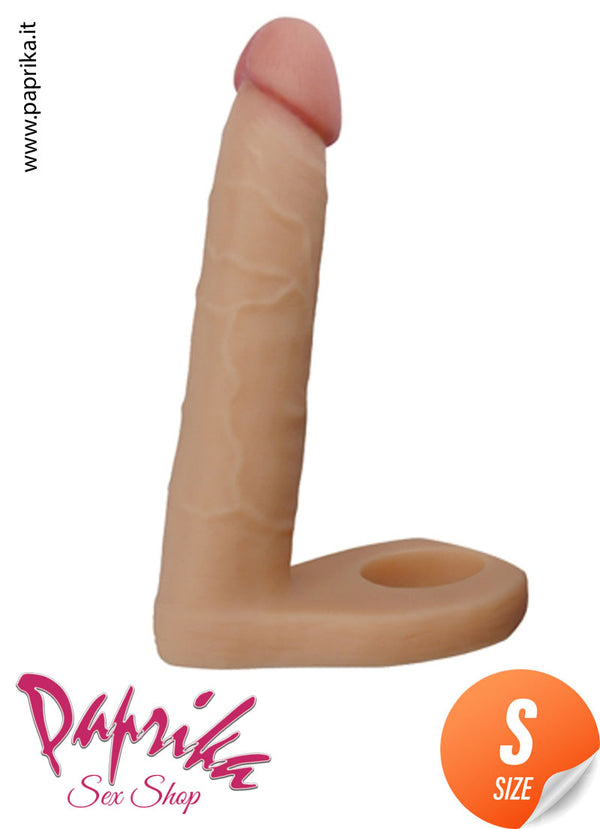 Fallo Dildo Indossabile Doppia Penetrazione 14 cm Ø 29 Non Vibrante