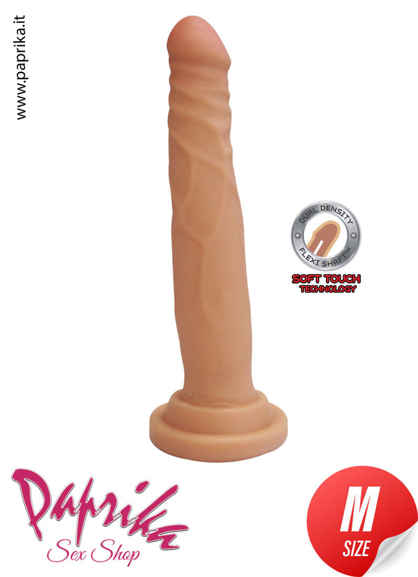 Dildo Fallo Tpe Unisex Dual Density Venature 18 cm Ø 33 Ventosa Non Vibrante