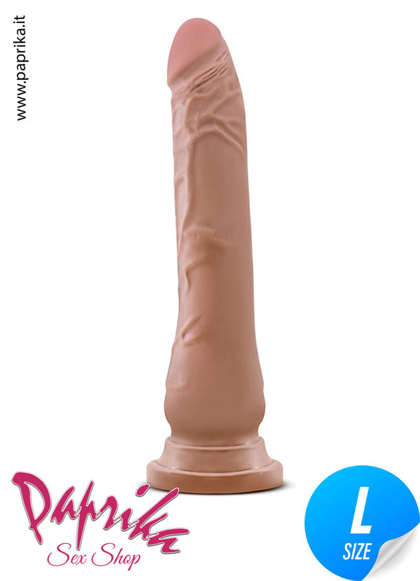 Dildo Fallo TPE Unisex Morbidissimo 19 cm Ø 39 Ventosa Non Vibrante