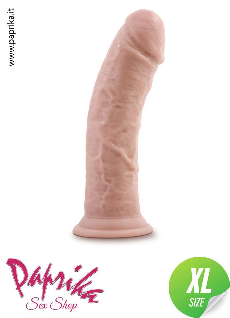 Fallo Dildo Anatomico 18 cm Ø 47 Unisex Pvc Ventosa Potente