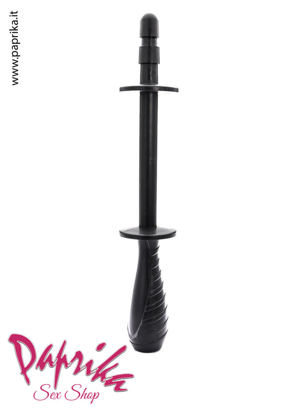 Plug Anale XXXL 19 cm Ø 70 Punta Unisex Pvc Non Vibrante Foro Ventosa