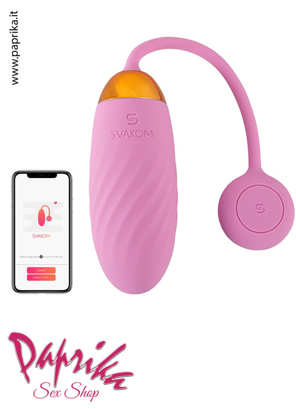 Ovulo Vibrante Sottile Silicone App Control 11 Velocità Ø 33